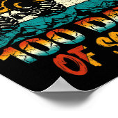 私は学校モンスタートラックの日100人を粉砕ボー ポスター (角)