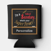 私は学校秘書だ君の力はすごい何だ? 缶クーラー (裏面)