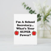 私は学校秘書だ ポストカード (スタンド正面)