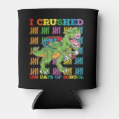 私は学校T日のレックス恐竜を100個粉砕した 缶クーラー (正面)