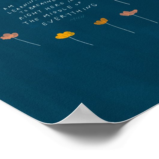 「私は学深いを吸いたい」 ポスター (角)