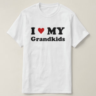 私は孫が大好き Tシャツ
