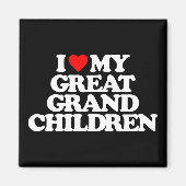 私は孫が大好素晴らしき マグネット (正面)