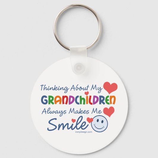 私は孫を愛している キーホルダー (正面)