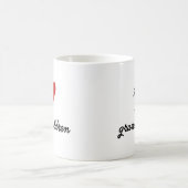 私は孫を愛している コーヒーマグカップ (中央)