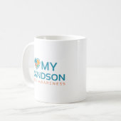 私は孫を愛している コーヒーマグカップ (正面左)