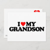 私は孫を愛している ポストカード (正面/裏面)