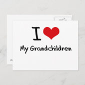 私は孫を愛している ポストカード (正面/裏面)