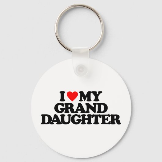 私は孫娘を愛している キーホルダー (正面)