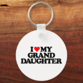 私は孫娘を愛している キーホルダー (正面)