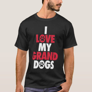 私は孫犬が大好き Tシャツ