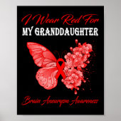 私は孫衣服の脳動脈瘤に赤を塗る ポスター (正面)