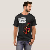 私は宇宙が必要ではない大きな彗星ファン Tシャツ (正面フル)