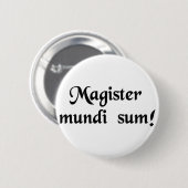 私は宇宙のマスターです! 缶バッジ (正面&裏面)