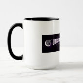 私は宇宙のユニコーンのマグです マグカップ (左)