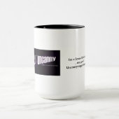 私は宇宙のユニコーンのマグです マグカップ (中央)