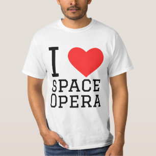 私は宇宙オペラが大好き Tシャツ