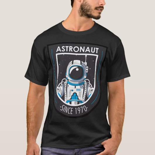 私は宇宙探査火星の宇宙飛行士が大好き Tシャツ (正面)