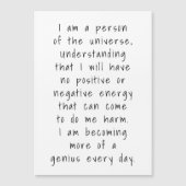 私は宇宙星磁石の人だ (正面)