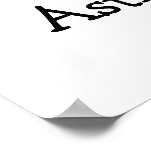 私は宇宙生物学が大好き ポスター (角)