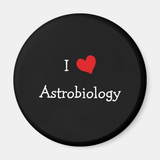 私は宇宙生物学が大好き マグネット (正面)