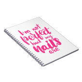 私は完全ではないですが、私のネイルはそうです ノートブック (右側)