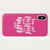 私は完全ではないですが、私のネイルはそうです Case-Mate iPhoneケース (裏面(横))