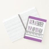 私は完全なギアのエンジニア ノートブック (内部)