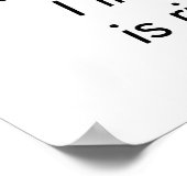 私は完全なポスターではない ポスター (角)