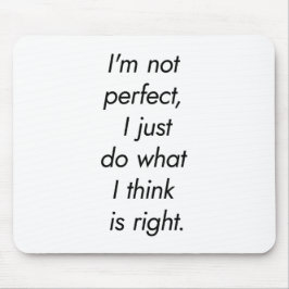 私は完全なマウスパッドではない マウスパッド