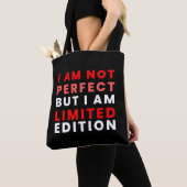 私は完全なBUTIAM限定版ではない トートバッグ (クローズアップ)