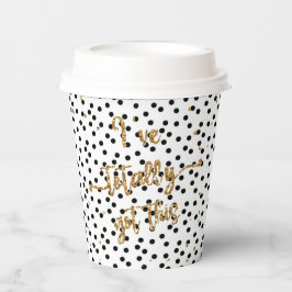 私は完全にこれを持っ得ている 紙コップ