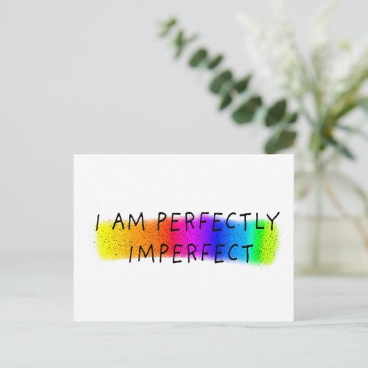 私は完全に不完全だ ポストカード (スタンド正面)