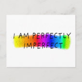 私は完全に不完全だ ポストカード (正面)