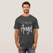 私は完全に天使です Tシャツ (正面フル)