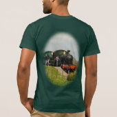 私は完全に蒸気を発します Tシャツ (裏面)