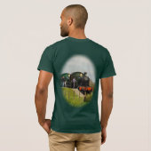 私は完全に蒸気を発します Tシャツ (裏面フル)