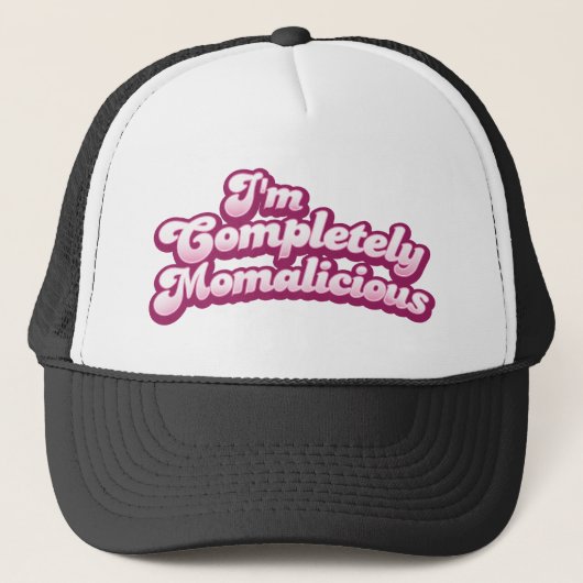 私は完全にmomaliciousです! キャップ (正面)