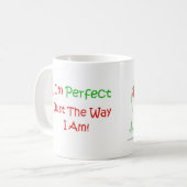 私は完全私によってがあるちょうど方法です! コーヒーマグカップ (正面左)