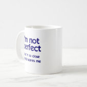 私は完全…ではないです コーヒーマグカップ (正面左)