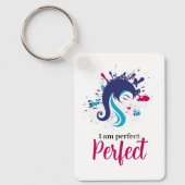 私は完璧だ キーホルダー (正面)