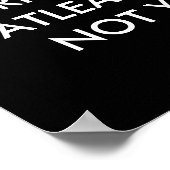 私は完璧ではないかもしれないが、少なくとも私はあなたではない ポスター (角)