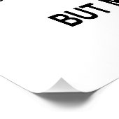 私は完璧ではないが眉毛は ポスター (コーナー)