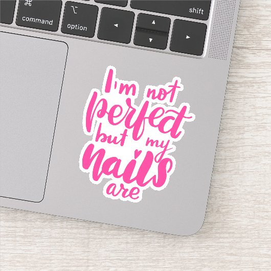 私は完璧ではないが、私の爪、 ネイル シール (詳細)