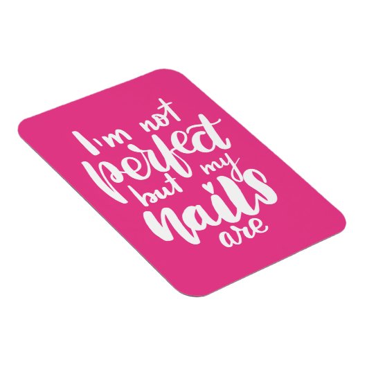 私は完璧ではないが、私の爪、 ネイル マグネット (右側)