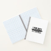 私は完璧ではないが、私は完璧であユニークる ノートブック (内部)