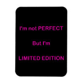 私は完璧ではないが、限定版のクートおもしろいだ マグネット (縦)