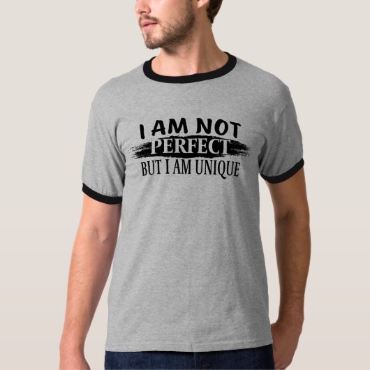 私は完璧ではないけれど、特別な存在 Tシャツ (正面)