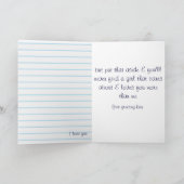 私は完璧ではない カード (内部)