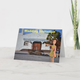 私は完璧な会場を見つけた。 招待状